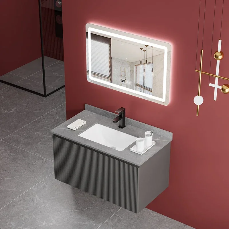 Smart Mirror Cabinet Washstand Bathroom Cabinet Washbasin Combination
