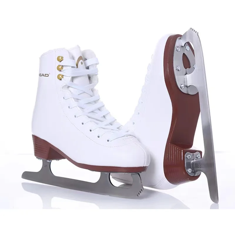 Ice Figure Skates Comfortable with Ice Blade Men Women Kids PVC  Skating Warm Safe Waterproof Beginners Shoes Patines 2