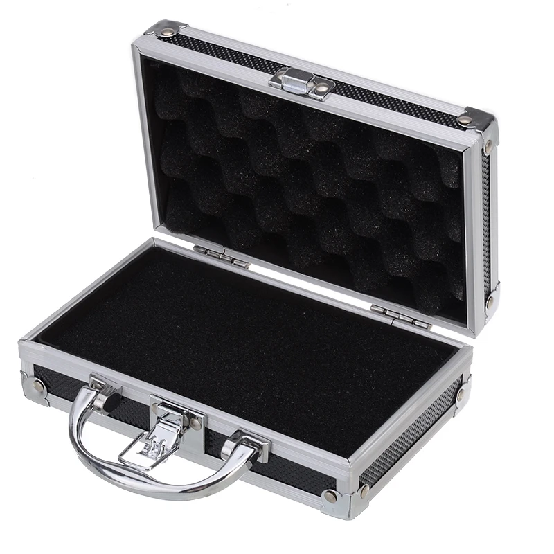 Aluminium Alloy Tool Box Handle Instrument Storage Case Travel Luggage