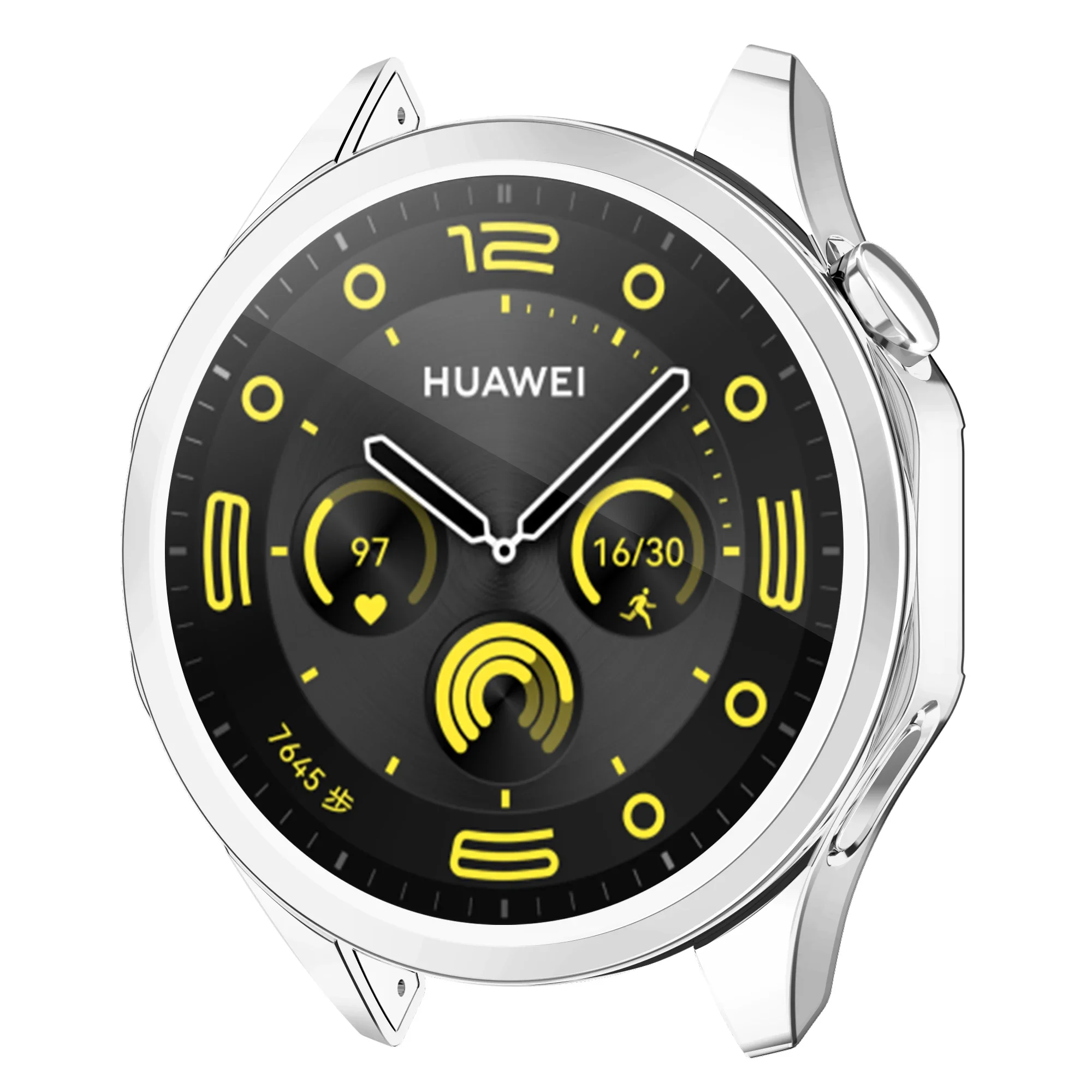 50pcs TPU Silicone Screen Protector Bumper Cases for Huawei Watch GT 4 - Full Coverage