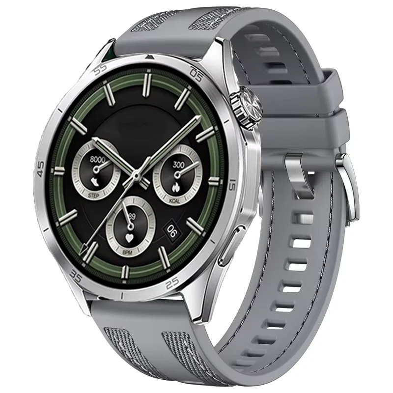 Universal 22mm Silicone Nylon Wristband - Premium Strap