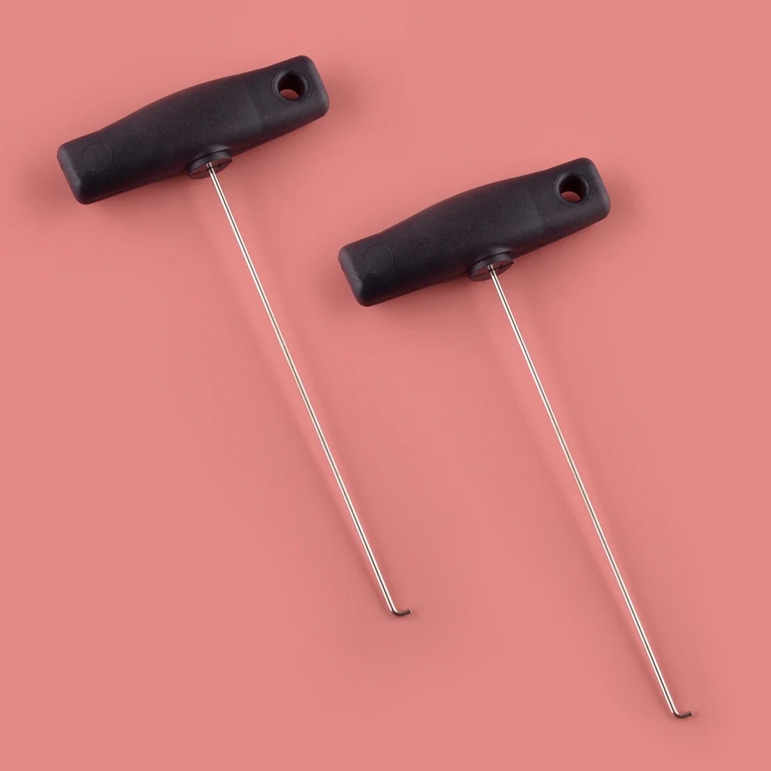 T40207 2Pcs Car Instrument Cluster Air Outlet Removal Pulling Hook Tool Fit For Mercedes-Benz R107 R129 W114 W123 W129 W202 W463