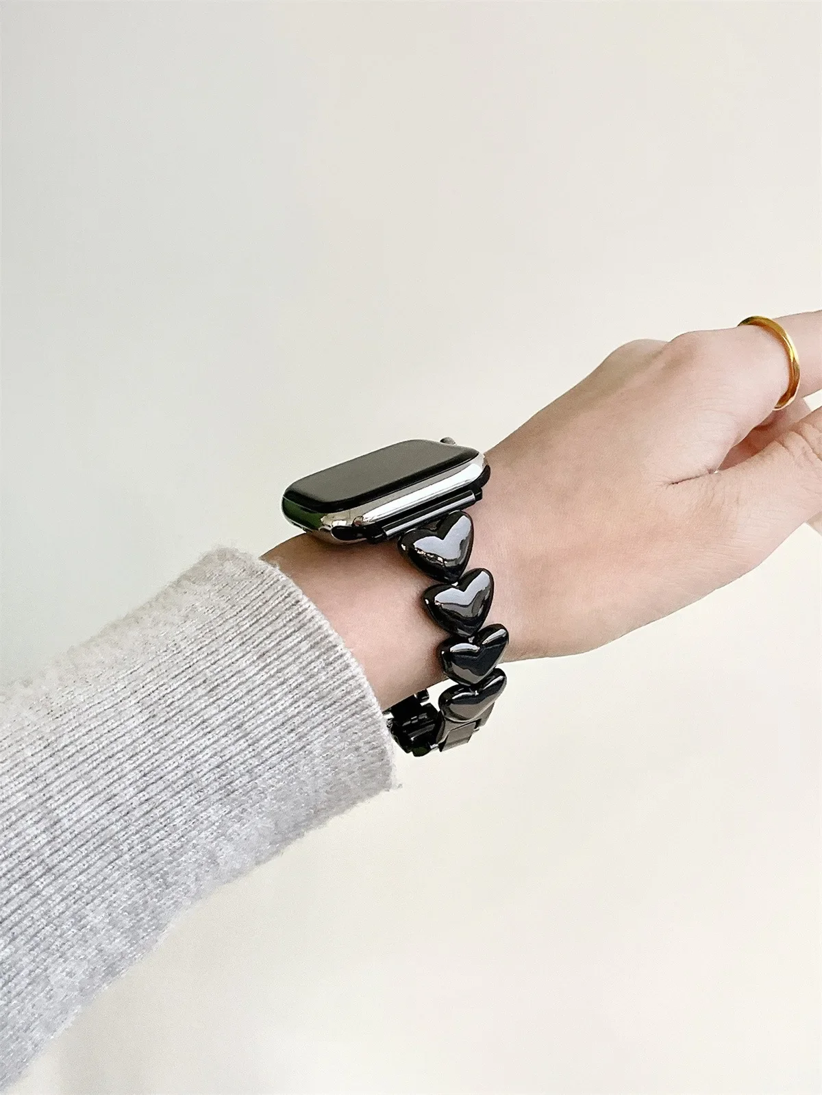 Watch Band For iWatch 42/44/45/46/49mm 38/40/41mm Metal Fashion Watch Strap For Watch Series Ultra2 Series 10/9/8/7/6/5/4/3/2/1_voghion.com