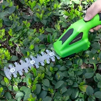 7.2V Electric Fence Shears 2 In 1 Cordless Hedge Trimmer Machine Rechargeable Garden Trimmer Weeding Machine Shrub Pruning Tools 2
