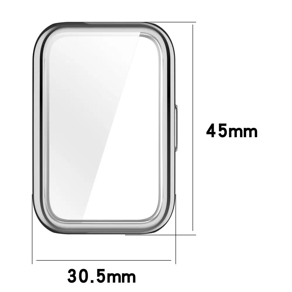 Shockproof Soft TPU Case with Built-in Screen Protector - Full Protection Flexible Cover