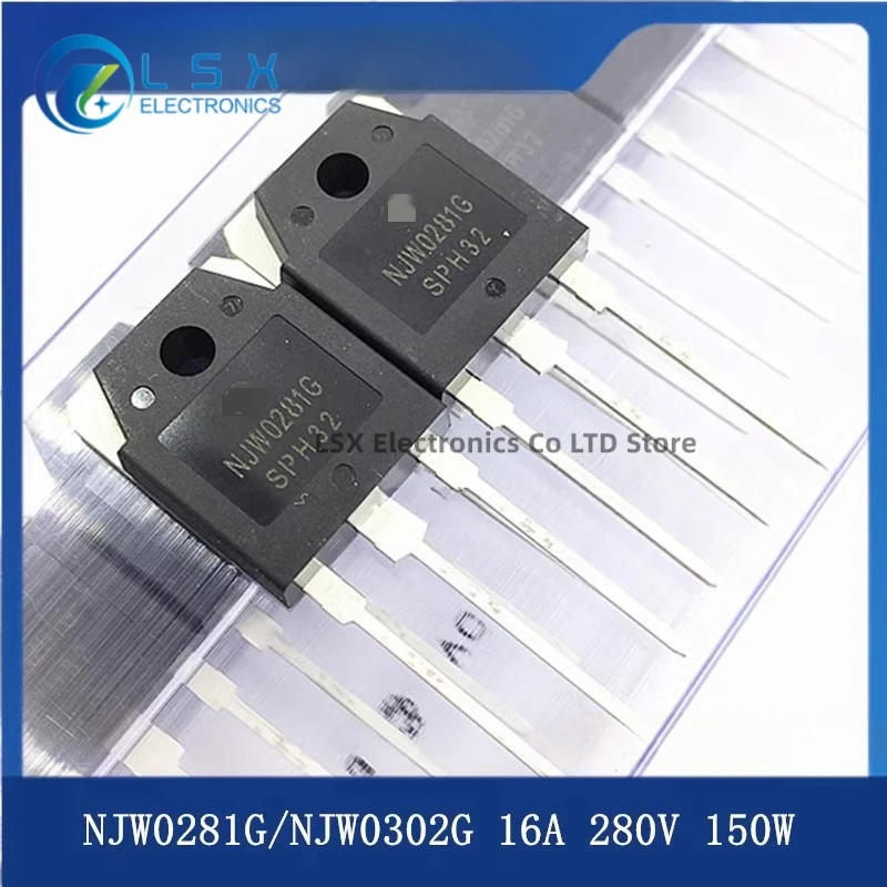 10PCS/5pairs NJW0281G NJW0302G 16A 280V 150W Audio Amplifier Pairing Triode Original Imported