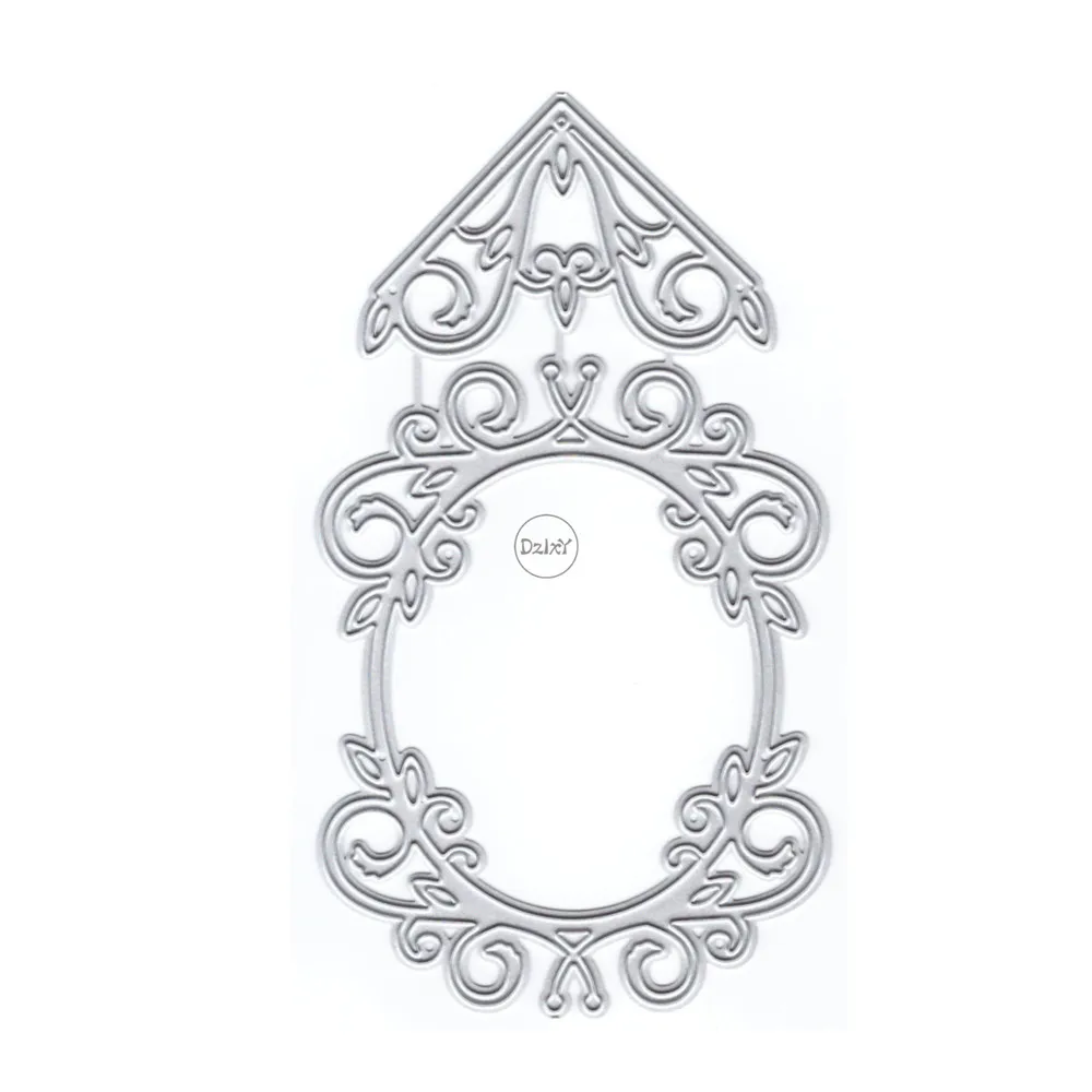DzIxY Vintage Lace Frame Metal Cutting Dies for Card Making Paper