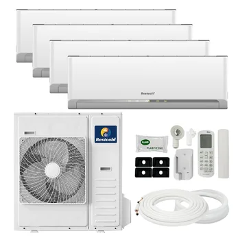 R410A 18k 24k 36k 42k household central air conditioner mini split air conditioner intelligent indoor multi-area split