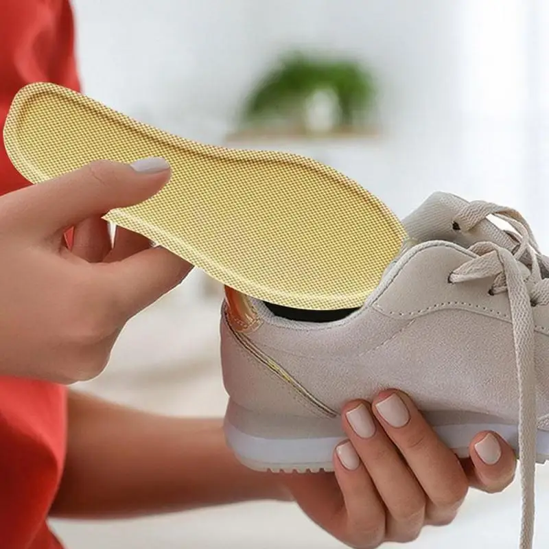 Heated Insoles Shoes Sole Mesh Deodorant Breathable Cushion For Man Women Feet Warmer Winter Warming Foot Pad