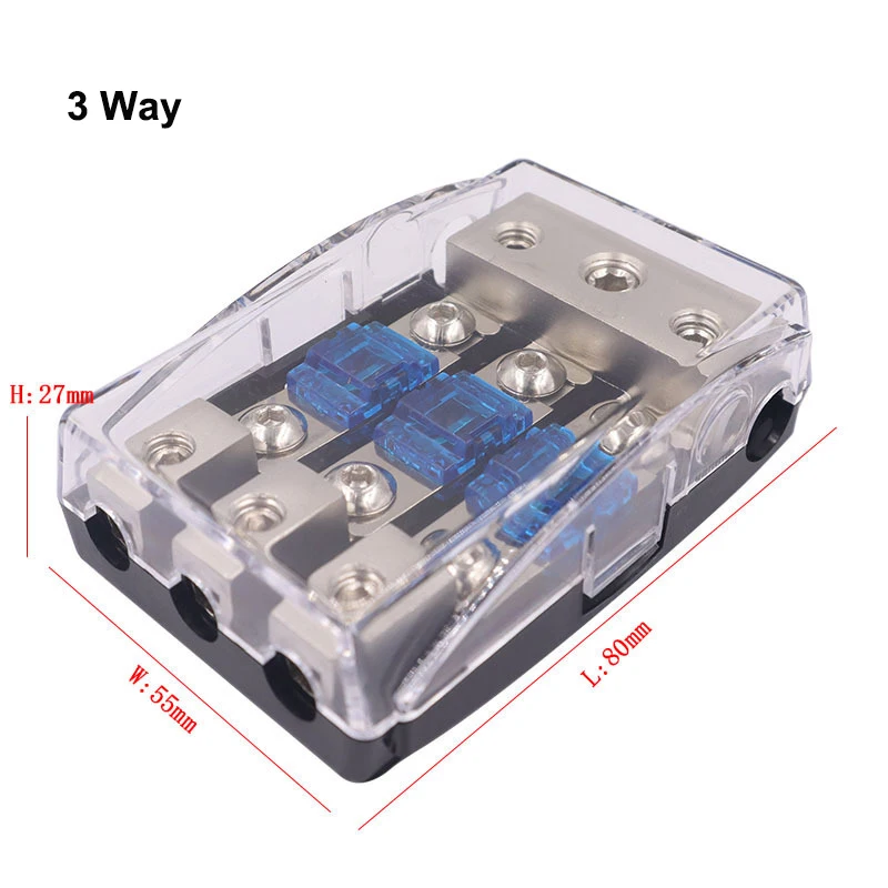 Fuse Holder Power Distribution Block For Car Audio