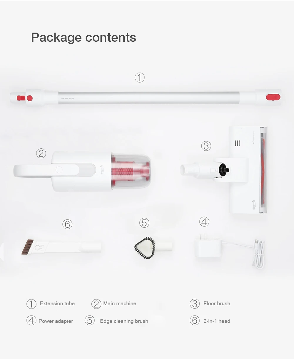 Xiaomi Deerma VC20 Plus Wireless Vacuum Cleaner description image 22