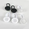 10Pcs Collar Extenders Elastic Button Extender Neck Extenders for Women Men Dress T-Shirts, No Sewing Instant Extension 2