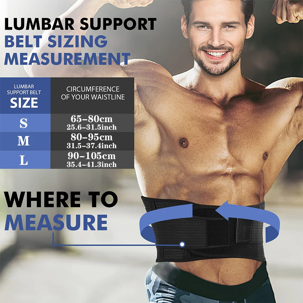 thumbnail image 2 of Bestlife LSO Spine Decompression Support Back Brace - Adjustable Lumbosacral Belt For Sciatica, Herniated Discs, Lumbar Support - TANDCF 2 of 13