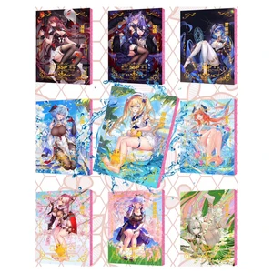 Meet The Goddess Ssp Bronzing Rare Game Collection Flash Card Kamisato Ayaka Anime Character Toy Board Game Cards Christmas Gift