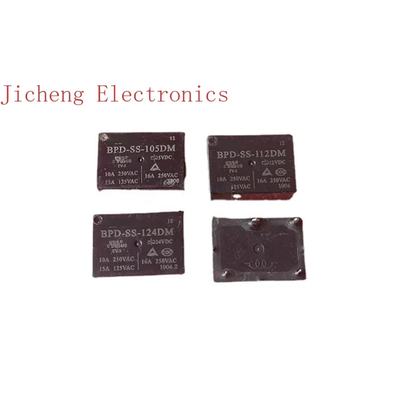 

Relay BPD-SS-112DM 105DM 124DM 4-pin Set Normally Open 16A HF7520