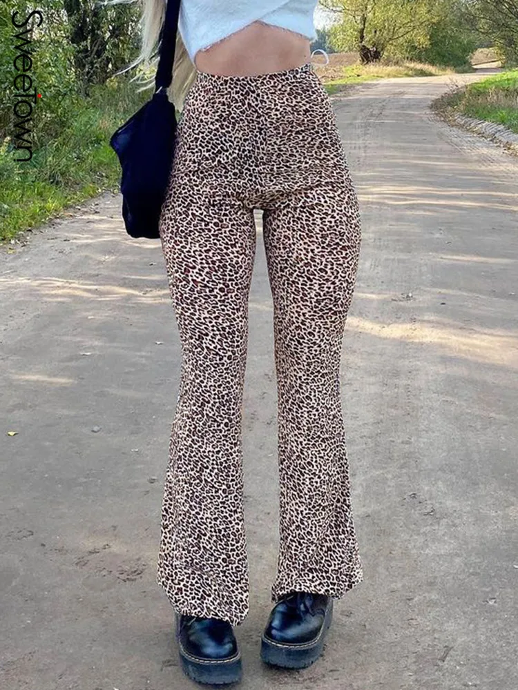 Sweetown Brown Y2K CELANA JOGGER Macan 