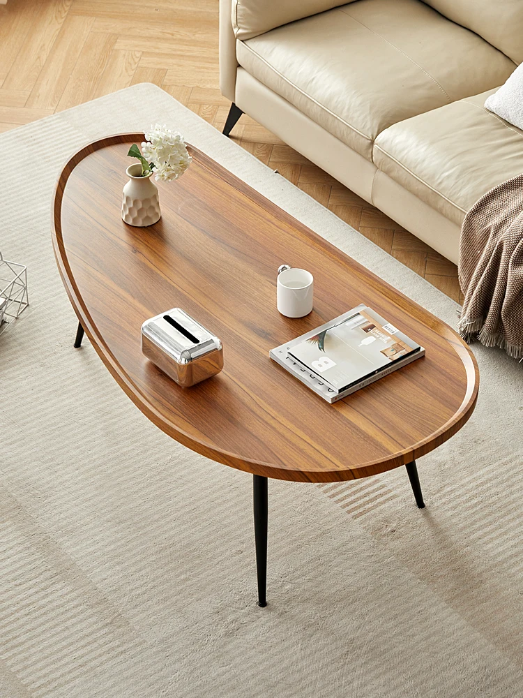 

Living Room Home Small Apartment Simple Modern Small Table Solid Wood Tea Table