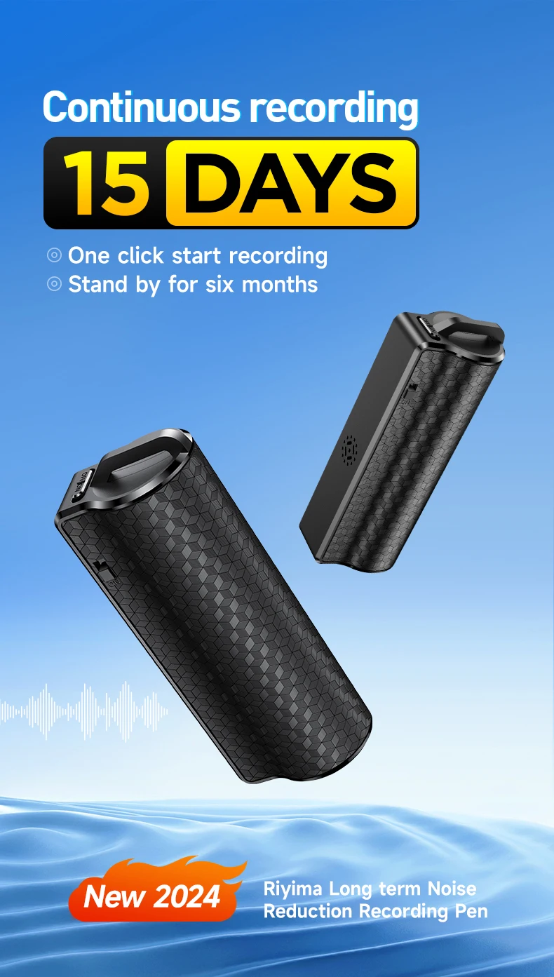 compact magnetic voice recorder device