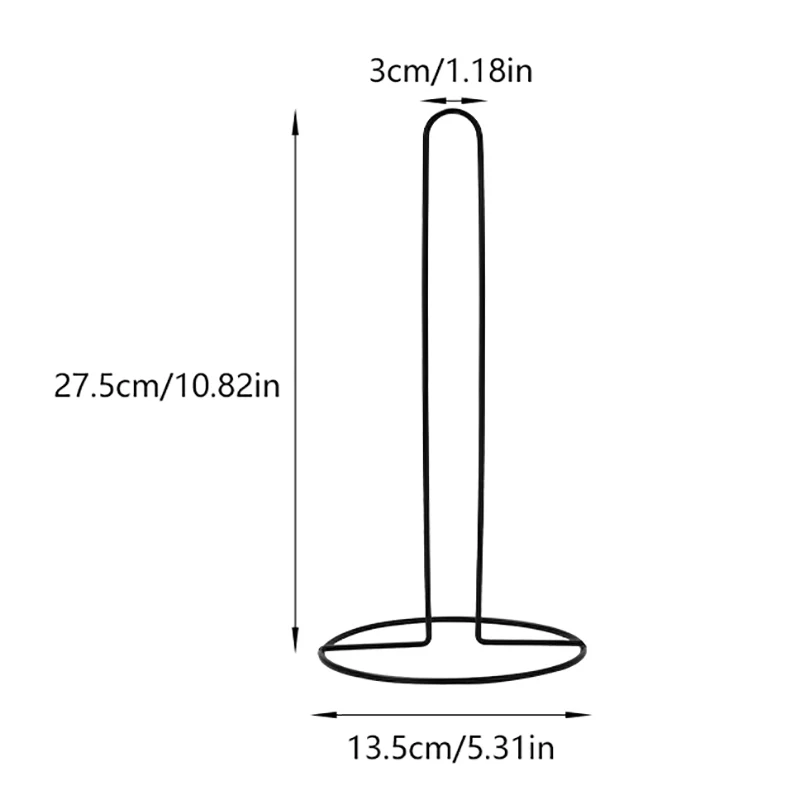Iron Kitchen Roll Paper Towel Holder Bathroom Paper Towel Holder Dining Table Vertical Napkin Kitchen Storage Rack paper towel holder,kitchen storage rack,paper towel rack
