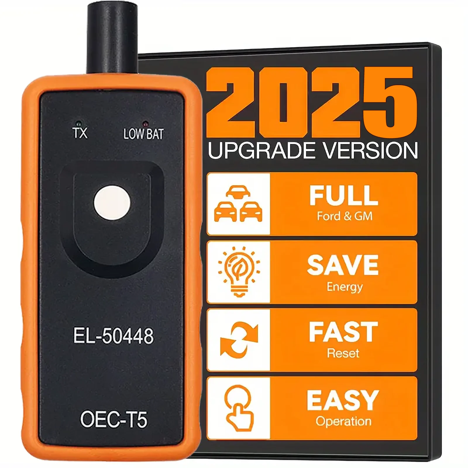 Car Tire Pressure Sensor TPMS Activation Tool EL-50448 OEC-T5 Opel/GM Tire Pressure Monitoring System Diagnostic