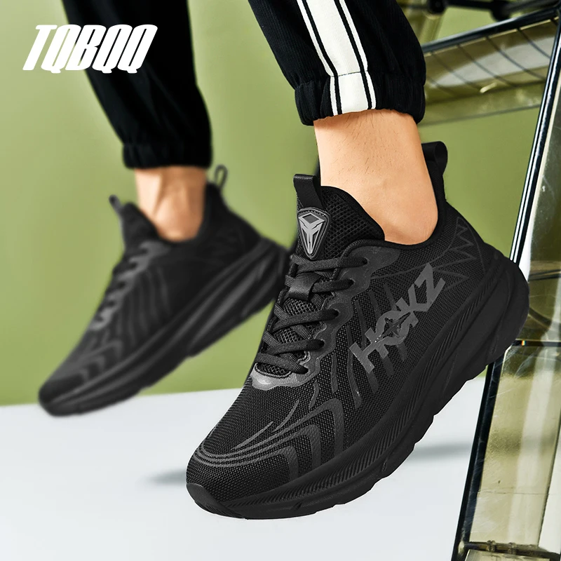 Carbon Plate Air Cushion Running Shoes for Men Soft Chunky Sneakers Women Daily Commuting Shoes Outdoor Casual Walking Shoes 5