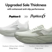 361 Degrees PopBlaze 6.0 nouvelles chaussures de course pour hommes, baskets stables, douces, légères, résistantes à l'usure, confortables, absorbant les chocs, 672622201 2