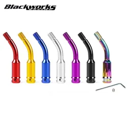 Car Gear Shift Shifter Stick Lever 5 inch Bend Bent Aluminum Shift Knob Extension For VW T4 1990-2003 SK-1017