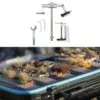 Rotary Fly Tying Vise with 360° Rotation DIY Lure Maker Fishing Tying Tool 4