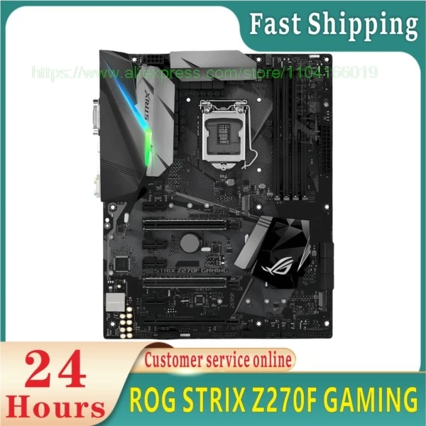 ROG STRIX Z270-F ゲームデスクトップマザーボードソケット LGA 1151
