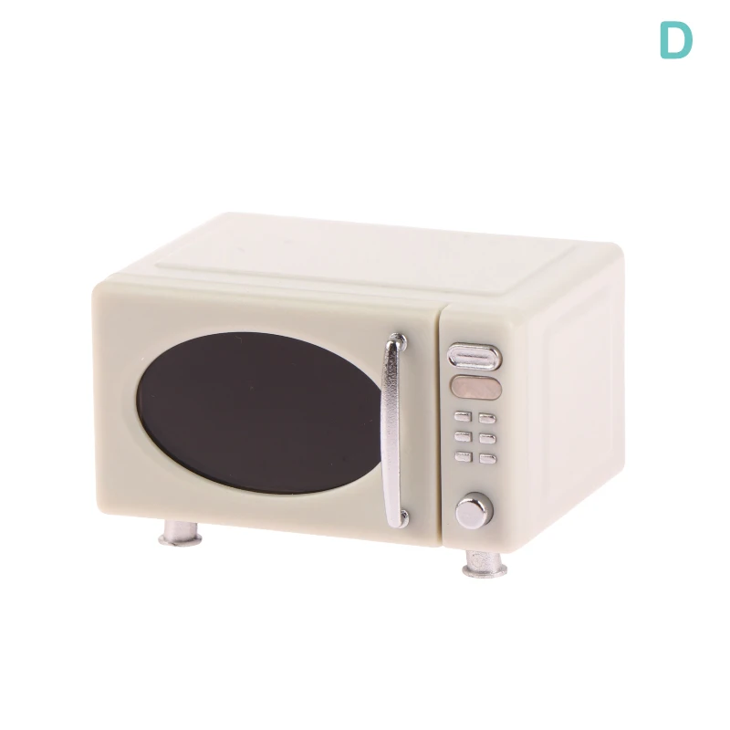 1:12 Dollhouse Miniature Micro-wave Oven Bread Cabinet Steam Box Household Electric Model Decor Toy Doll House Accessories