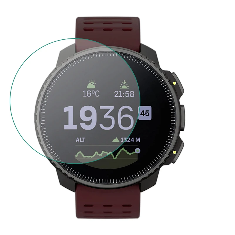 

Прозрачная защитная пленка из твердого стекла для смарт-часов Suunto