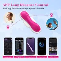 Tragbarer Höschenvibrator, Schmetterling, Sexspielzeug für Erwachsene für Frauen, Klitoris-Klitoris-Stimulator, Fernbedienung, App-Steuerhöschen, sexy Spielzeug für Frauen 5