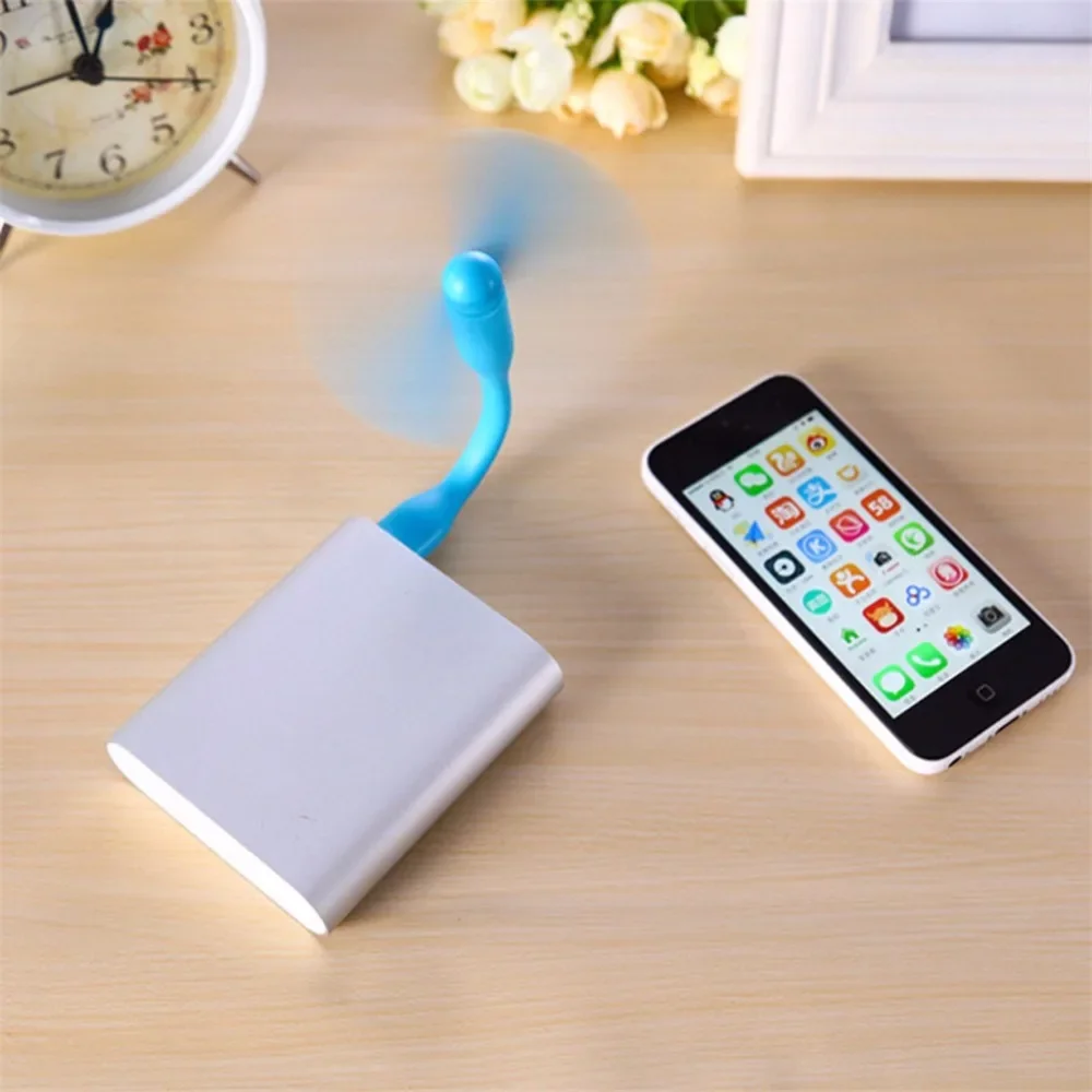 USB Mini Fan Portable Detachable Cooling Fan for PC Power Bank USB Devices-15