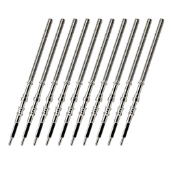 Premium Watch Stem Crown Kit - High-Quality Steel Replacement Parts (10/5/2 Pieces) (10PCS)