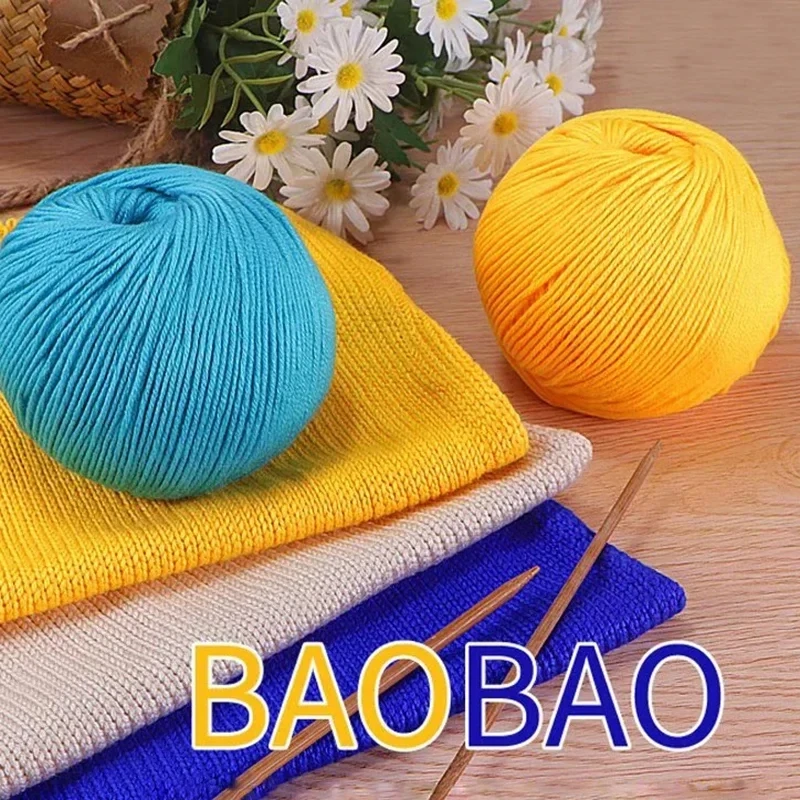 

Детская пряжа для вязания крючком, 12 шт., X50g
