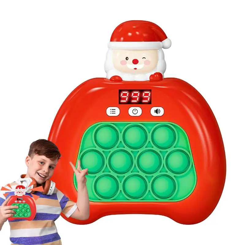 Push Bubble Fidget Toy Light Up Sensory Toy Electronic Bubble Press Features 4 Modes GameBattery Powered Toy Kids Birthday Gifts 2021 antistress intelligent chess push bubble fidget toy press chessboard kid adult family simple game entertainment sensory toy