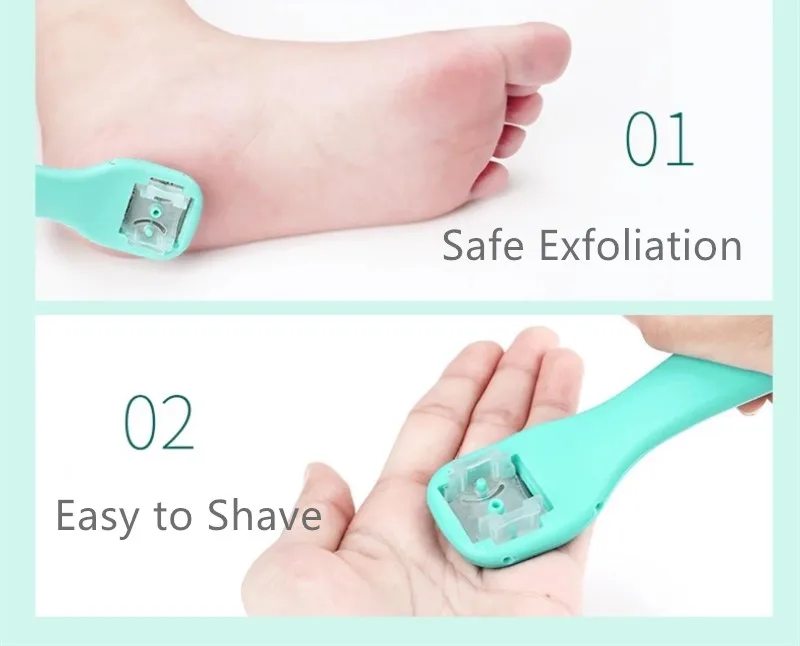 Professional Foot Care Tool Cosmetic Heel Cuticle Scraper Foot Care File Pedicure Tool Pedicure Razor Pedicure Tools