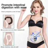 Rechargeable Body Slimming Machine Waist Belt Waist Fitness Massager Weight Loss and Body Shaping Instrument Constipation Relief 2