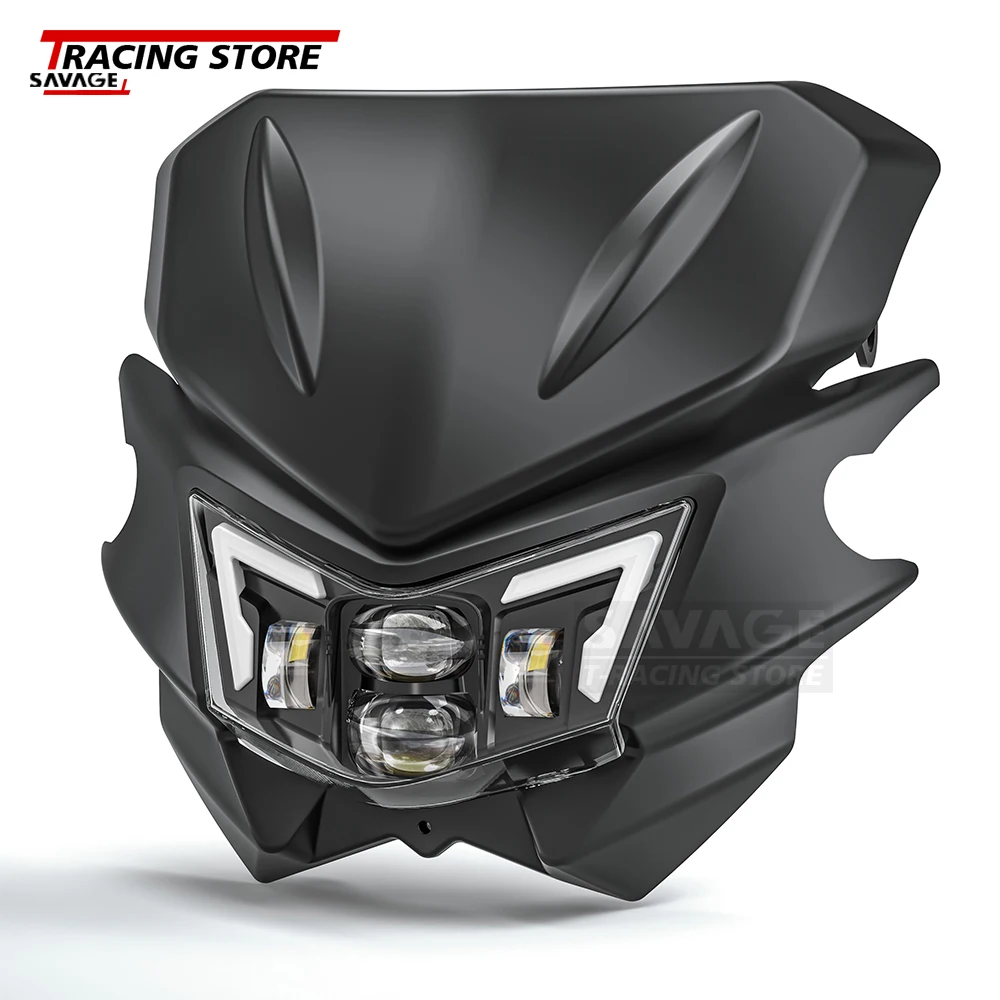 カワサキ KLX125 KLX150 LED ヘッドライト D-トラッカー 125 D
