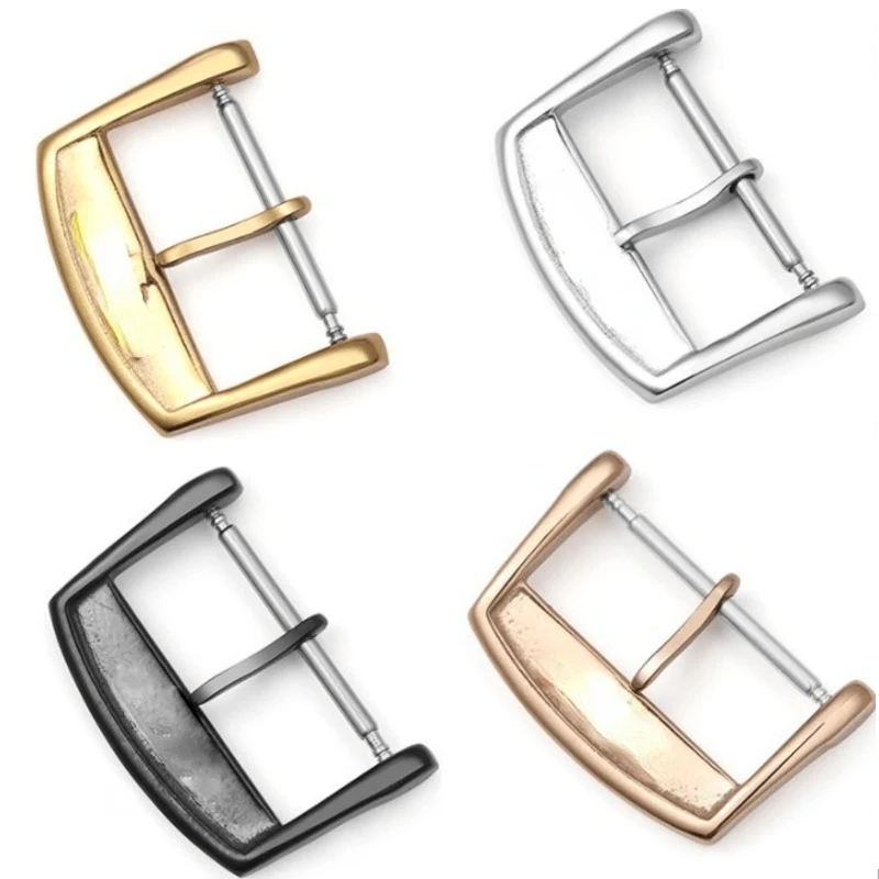 

Watch Buckle With Logo For Longines Comcast 10-24mm Fashion Solid Color Clasp Durable Metal Waterproof Shockproof Watch Clasp