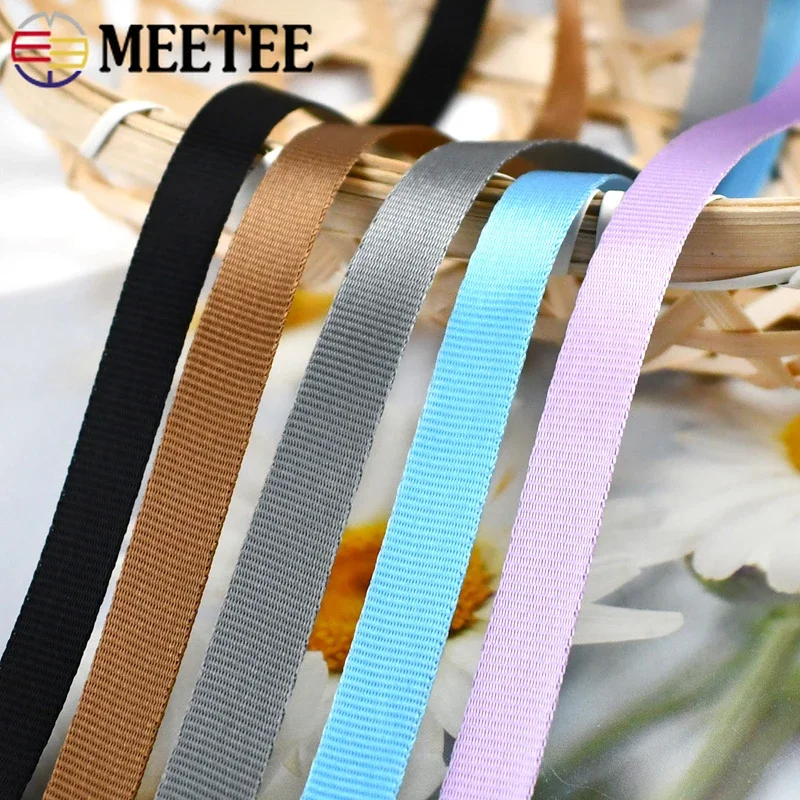 Vibrant 10mm Nylon Ribbon for Crafting and DIY Projects