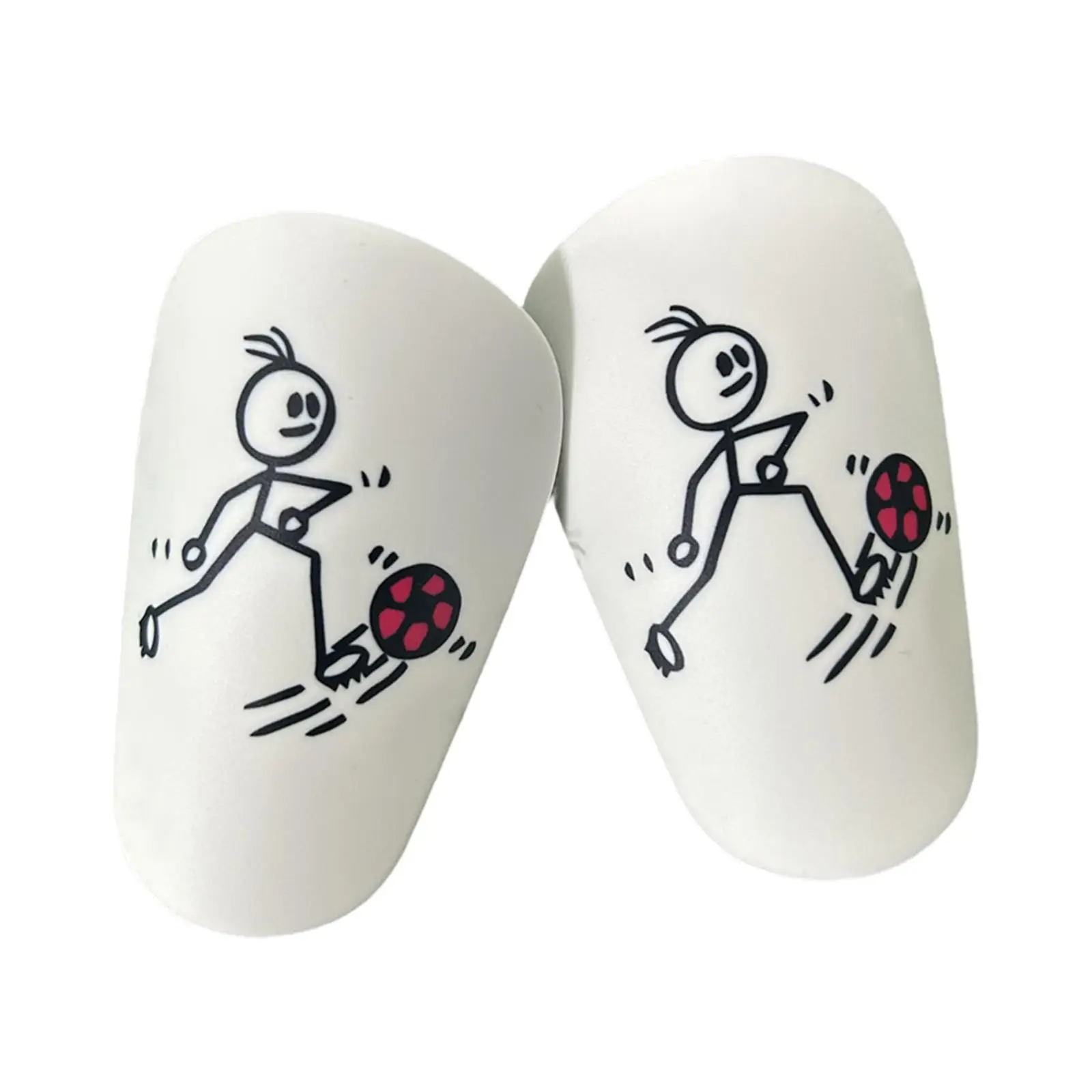 1 Pair Mini Soccer Shin Guards, Football Training Shin Guards, Compact Leg