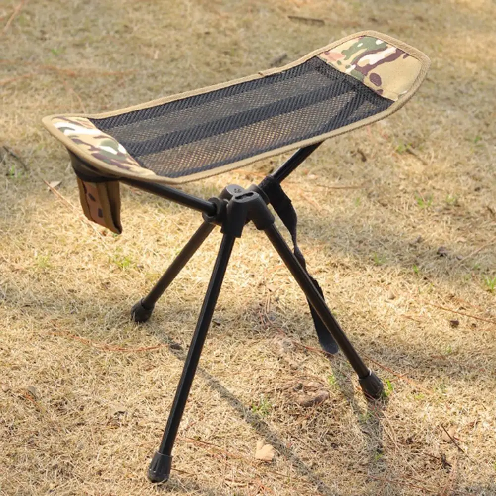 Convenient Camping Footstool Comfortable Compact Practical Chair Foot Rest Lightweight Chair Foot Rest for BBQ