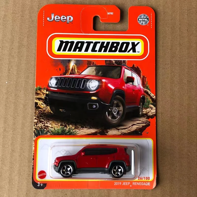 Matchbox Cars 2019 JEEP RENEGADE 1/64 Metal Diecast Collection Alloy Model Car Toys