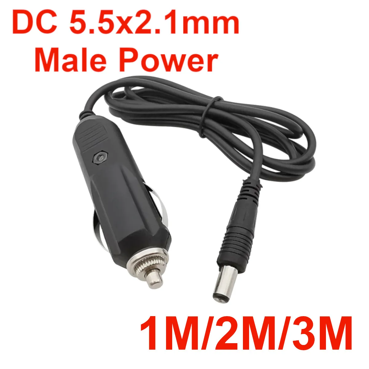 

Удлинитель для автомобильного прикуривателя, 10 А, 5,5 мм x 2,1 мм