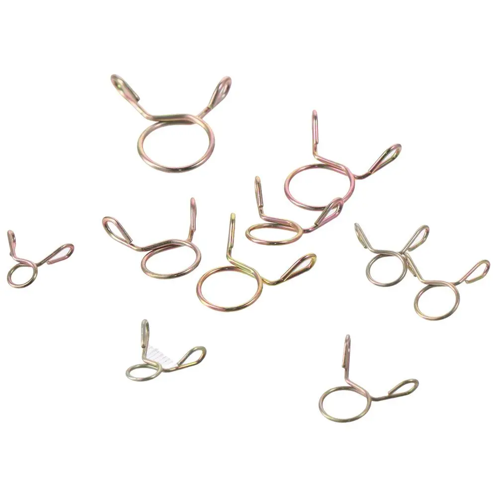 

400 шт., пружинные зажимы для мотоцикла, скутера, квадроцикла, 5-14 мм