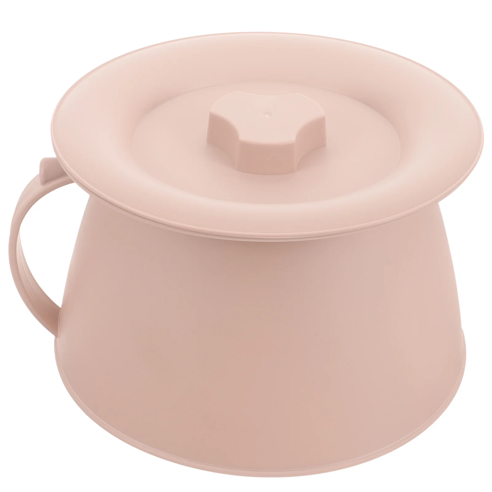 

Plastic Bedpan Bedside Urinal Bottle Handle And Cover Urinal Toilet Night Urine Jug Urine Container Pot Adults Car Travel