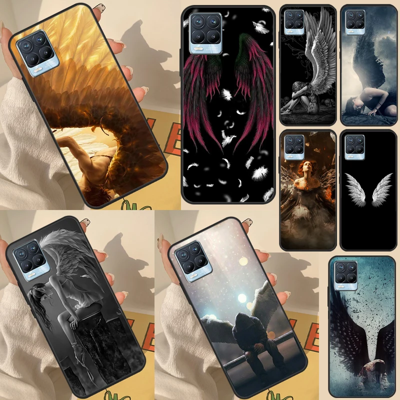 Falled Angel Wings Art Per Realme Gt Neo 5 3T 10 Pro Plus C21Y C30 C31 C33 C35 C55 Oneplus 11 10T Nord 3 2 2T Case