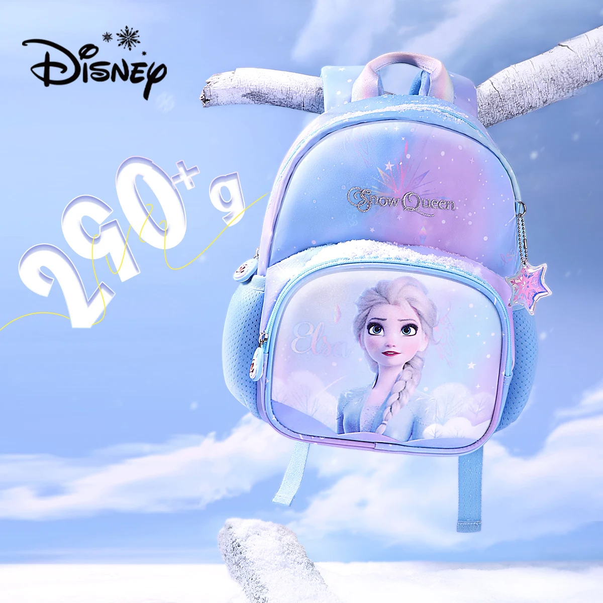 Disney Toddler Backpack: Frozen Princess Elsa Backpack for Little Girls - Lightweight Large Capacity School Bag for Nursery 5