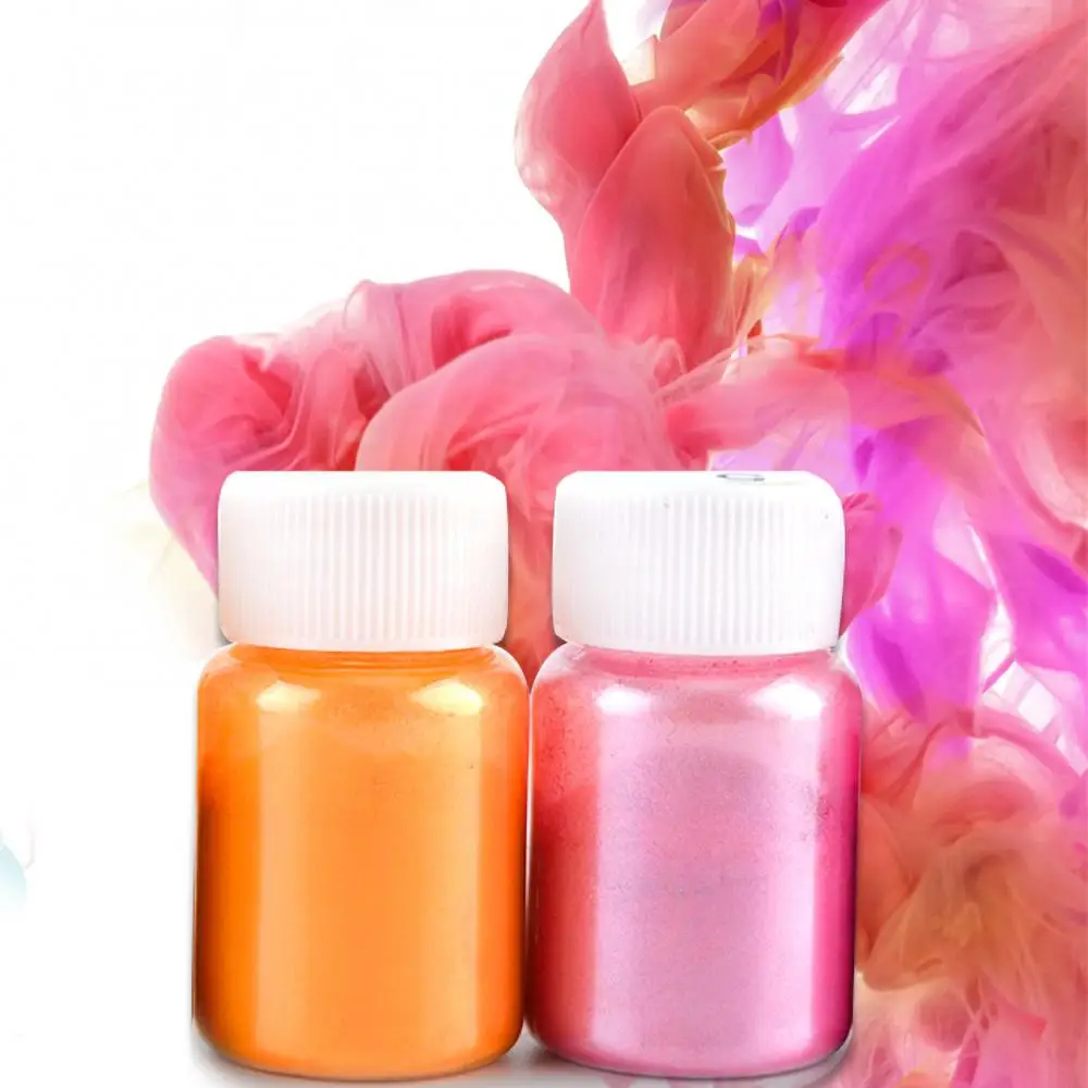 18 Bottles Epoxy Shiny Glitter Mica Powder Pigment DIY Craft Mold Accessories Stationery diy epoxy resin house plate calendar week listing mold rectangular love tassel sign silicone mold handicraft accessories